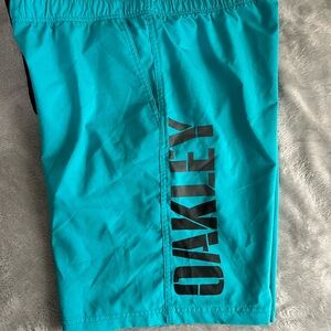Oakley Men's Blue Swim Shorts